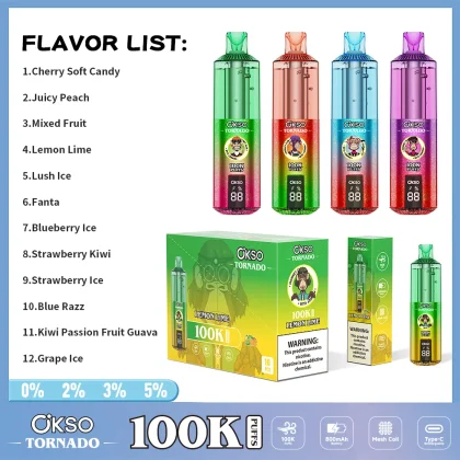 okso tornado 100k puffs