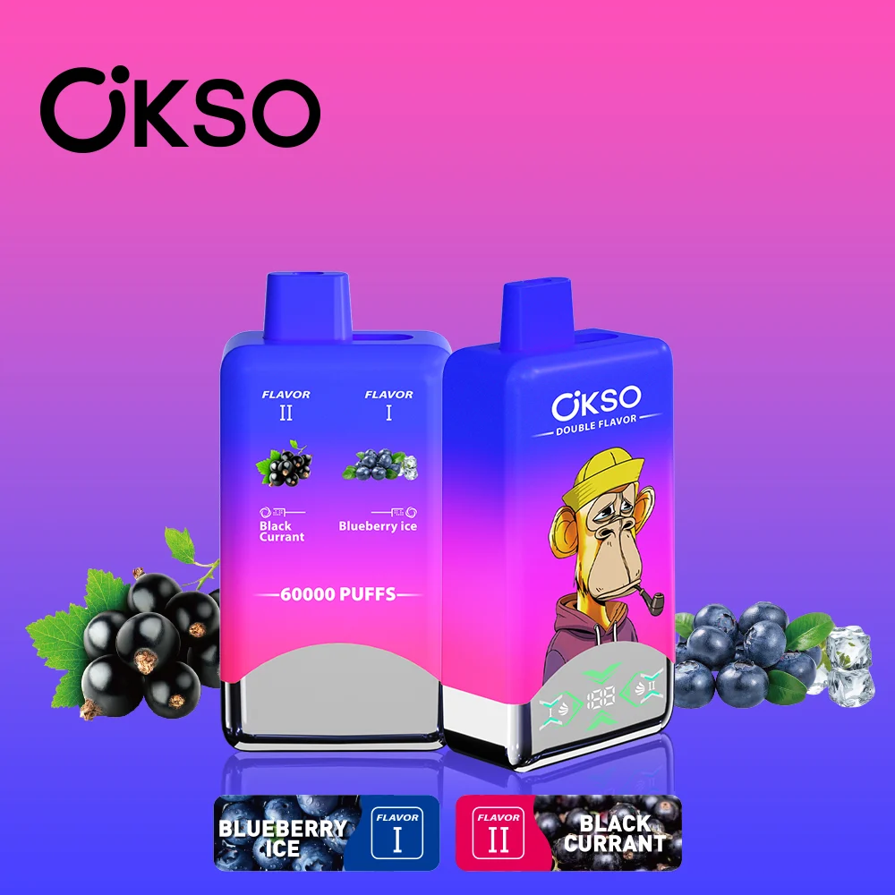 Okso Double Flavor 60k Puffs Disposable - Dual Tank System - Image 11
