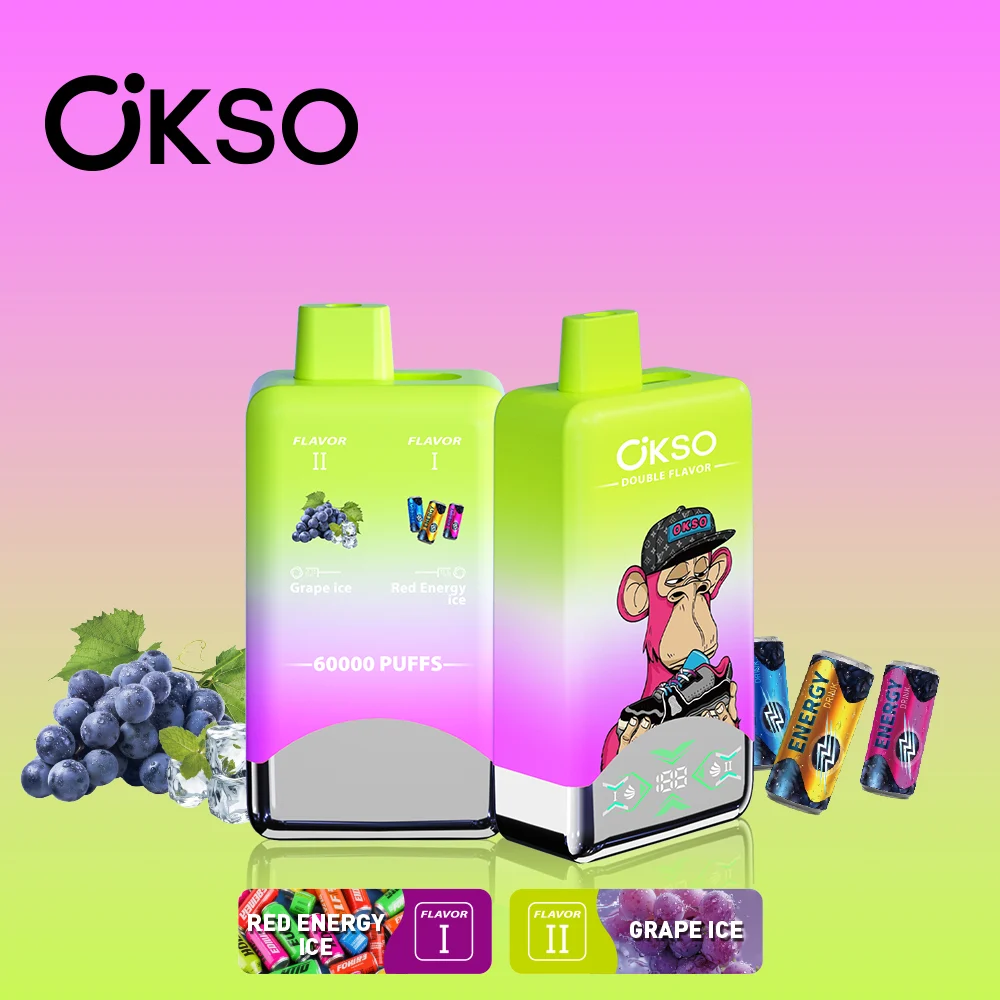 Okso Double Flavor 60k Puffs Disposable - Dual Tank System - Image 8