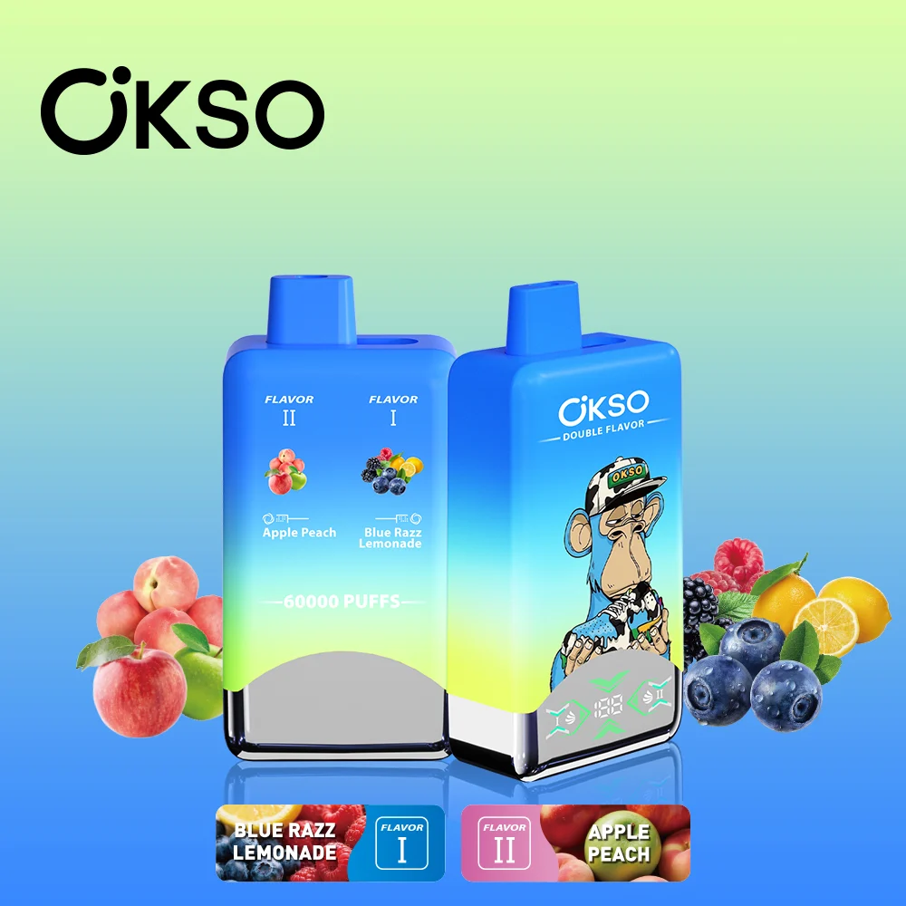 Okso Double Flavor 60k Puffs Disposable - Dual Tank System - Image 7