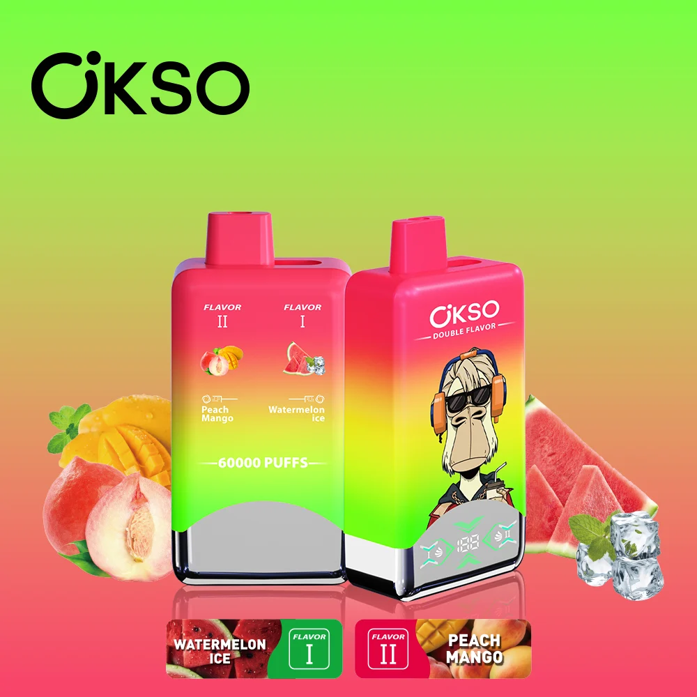 Okso Double Flavor 60k Puffs Disposable - Dual Tank System - Image 6